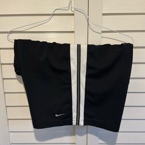 Nike Men’s Dri Fit Black and White Athletic Shorta